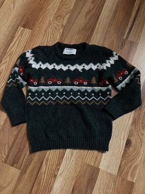 Old Navy Dark Nordic Truck Sweater